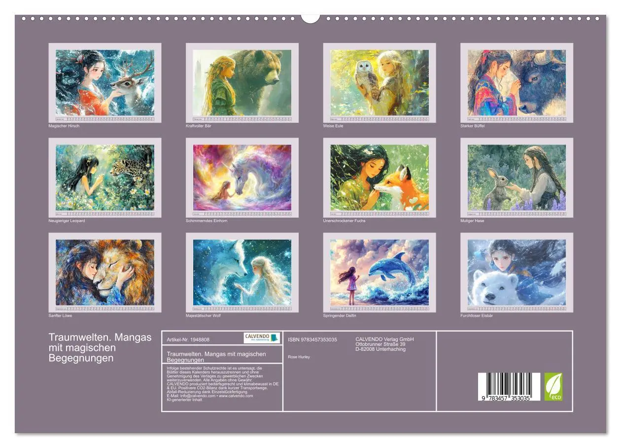 Bild: 9783457353035 | Traumwelten. Mangas mit magischen Begegnungen (hochwertiger Premium...