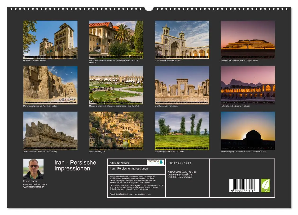 Bild: 9783457733035 | Iran - Persische Impressionen (hochwertiger Premium Wandkalender...
