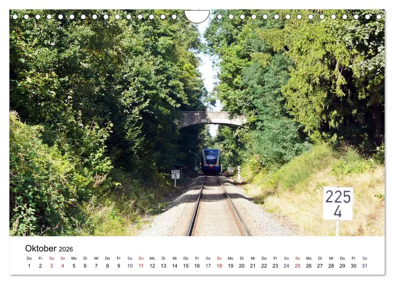 Bild: 9783457973035 | Eisenbahnen auf Usedom (Wandkalender 2026 DIN A4 quer), CALVENDO...