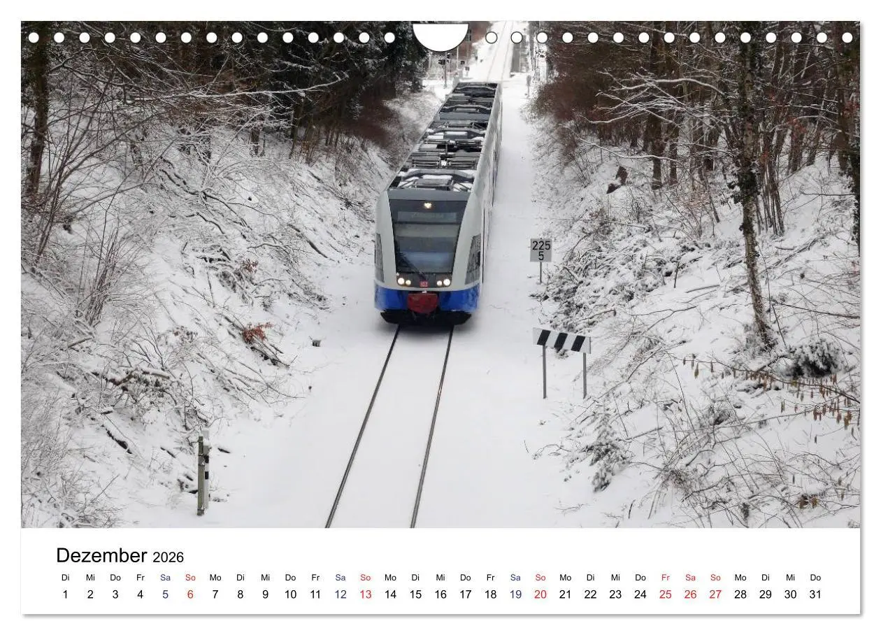 Bild: 9783457973035 | Eisenbahnen auf Usedom (Wandkalender 2026 DIN A4 quer), CALVENDO...