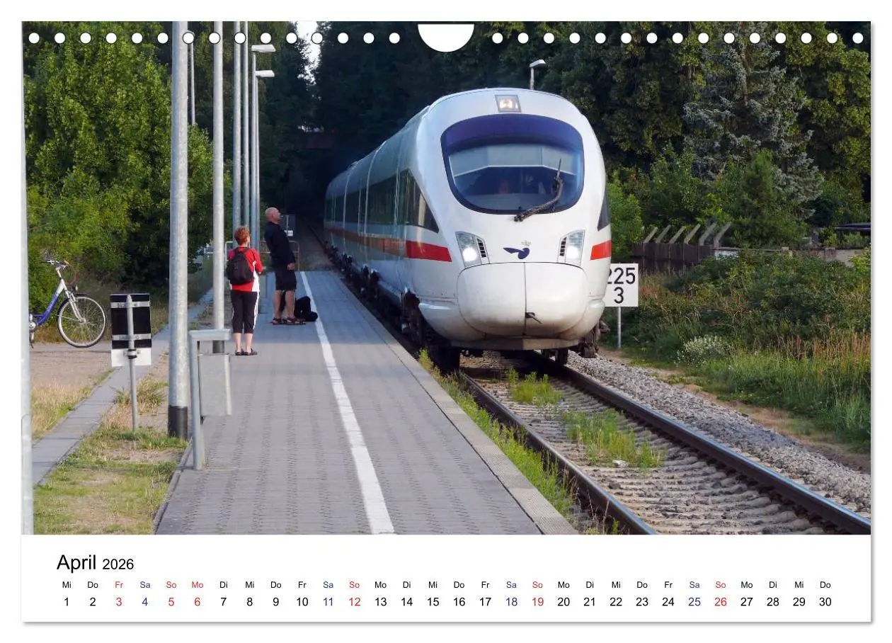 Bild: 9783457973035 | Eisenbahnen auf Usedom (Wandkalender 2026 DIN A4 quer), CALVENDO...