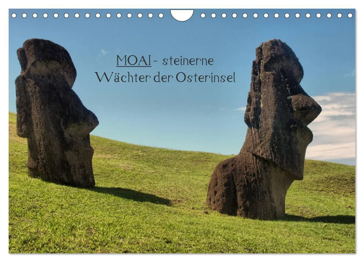 Cover: 9783516203035 | MOAI - steinerne Wächter der Osterinsel (Wandkalender 2026 DIN A4...