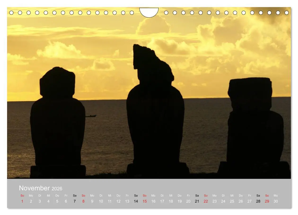 Bild: 9783516203035 | MOAI - steinerne Wächter der Osterinsel (Wandkalender 2026 DIN A4...