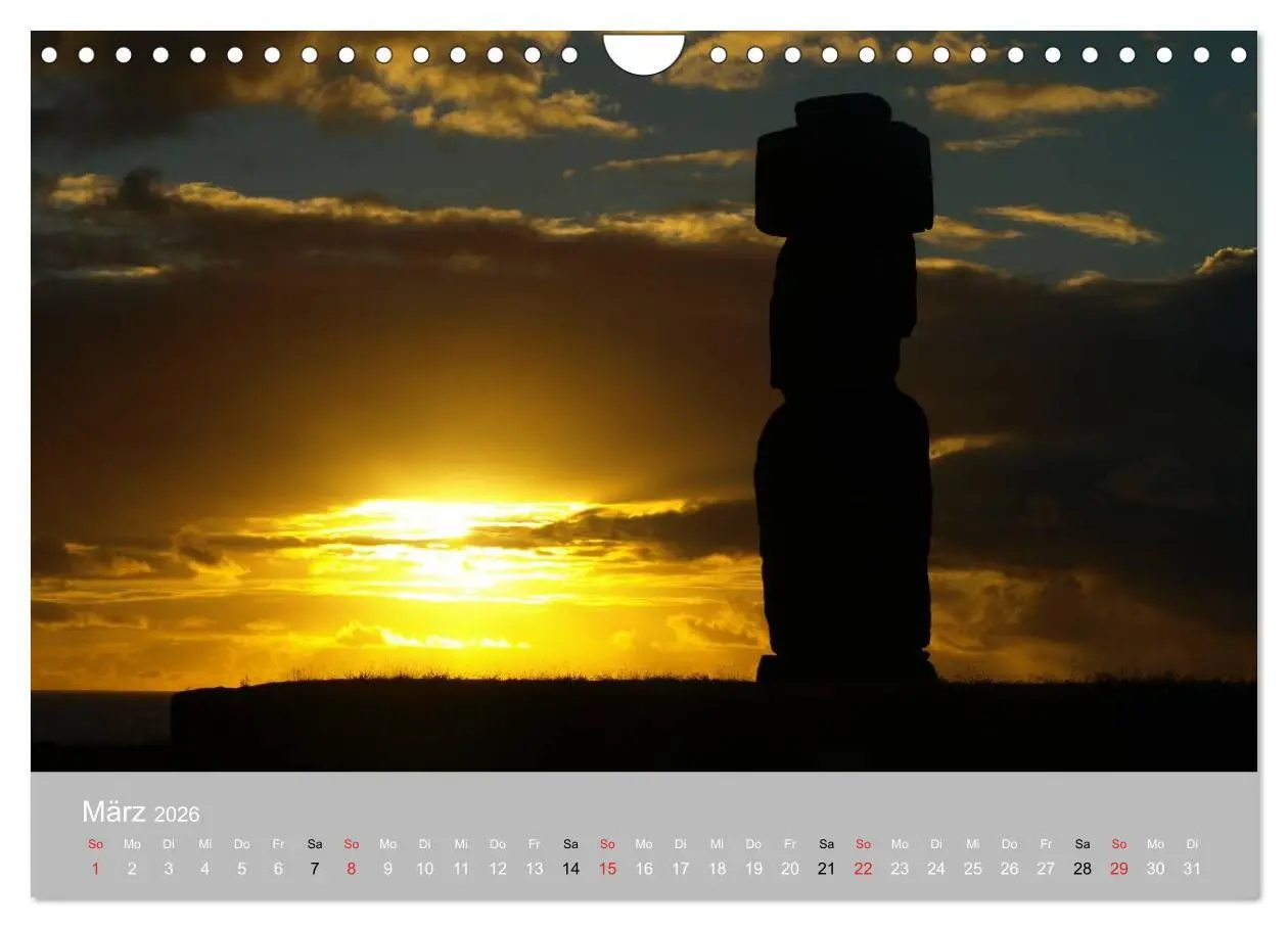 Bild: 9783516203035 | MOAI - steinerne Wächter der Osterinsel (Wandkalender 2026 DIN A4...