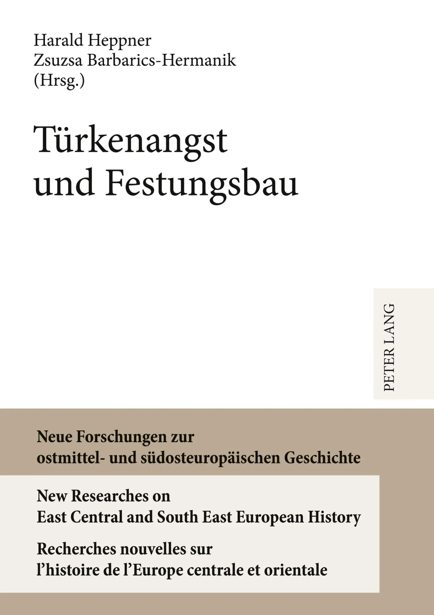 Cover: 9783631593035 | Türkenangst und Festungsbau | Wirklichkeit und Mythos | Buch | 256 S.