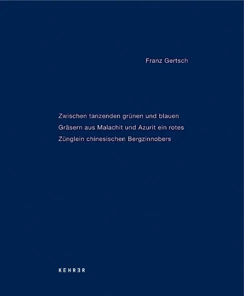 Cover: 9783939583035 | Franz Gertsch | Franz Gertsch | Taschenbuch | Kehrer, Heidelberg