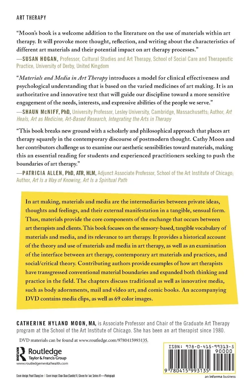 Rückseite: 9780415993135 | Materials &amp; Media in Art Therapy | Catherine Hyland Moon | Buch | 2010