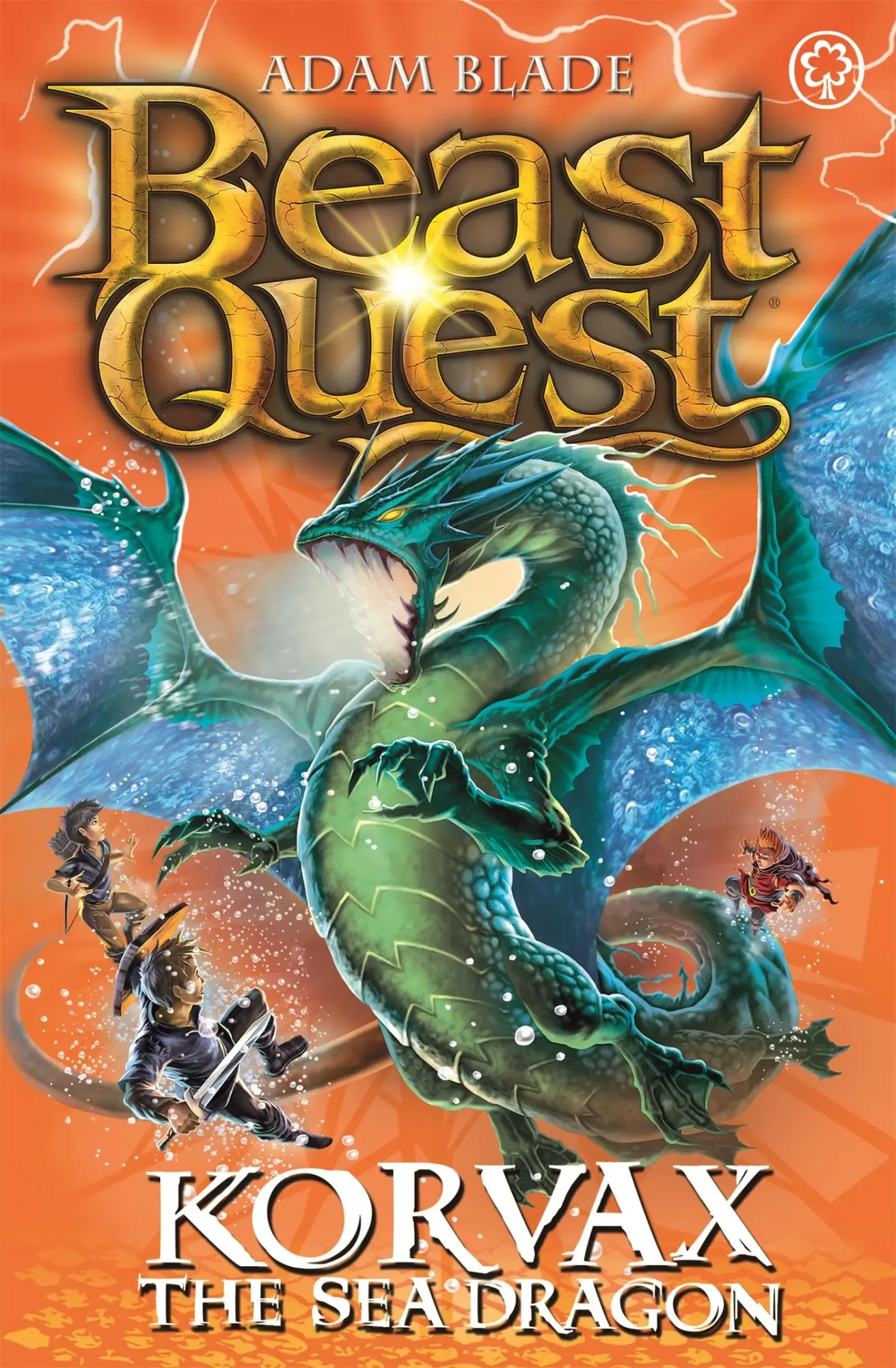 Cover: 9781408343135 | Beast Quest: 100: Korvax the Sea Dragon | Adam Blade | Taschenbuch