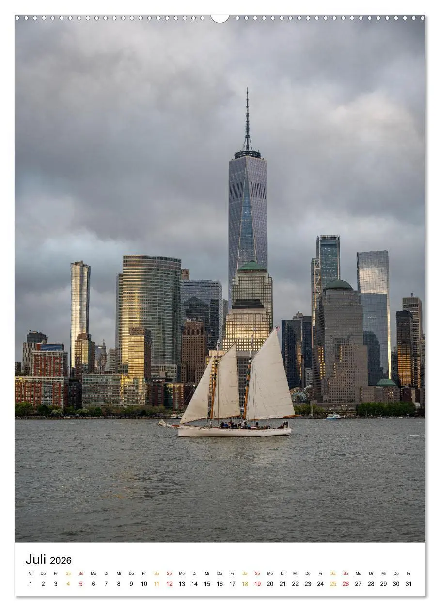 Bild: 9783516293135 | New York, Facetten einer Stadt (Wandkalender 2026 DIN A2 hoch),...