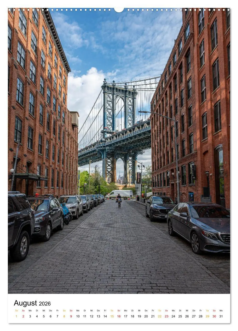 Bild: 9783516293135 | New York, Facetten einer Stadt (Wandkalender 2026 DIN A2 hoch),...