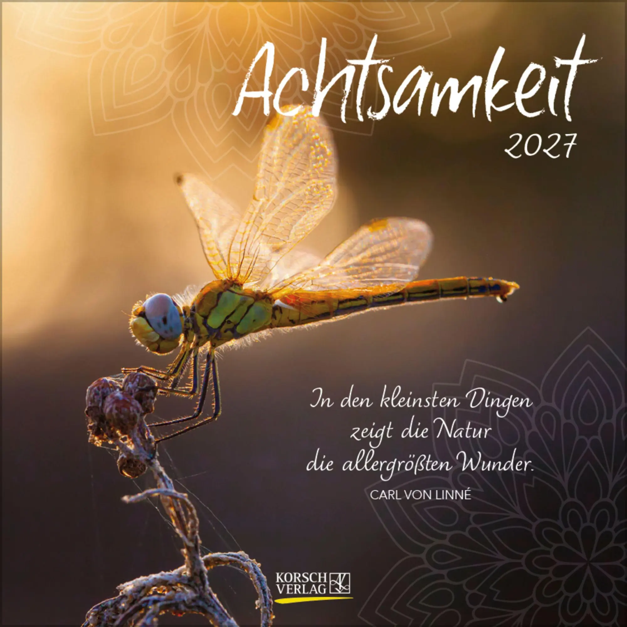 Cover: 9783819303135 | Achtsamkeit 2027 | Verlag Korsch | Kalender | 13 S. | Deutsch | 2027