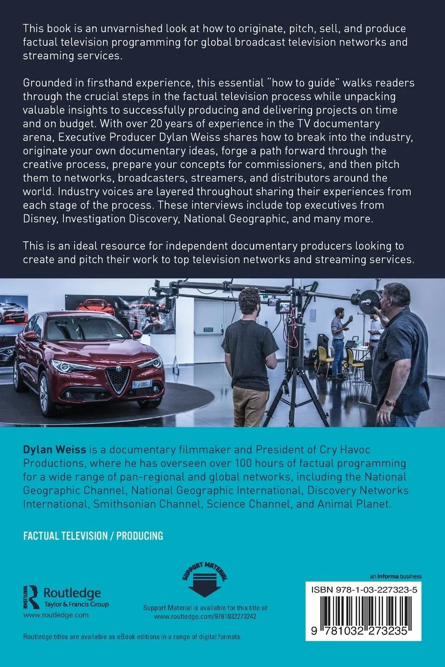 Rückseite: 9781032273235 | Factual Television Producing | Dylan Weiss | Taschenbuch | Englisch