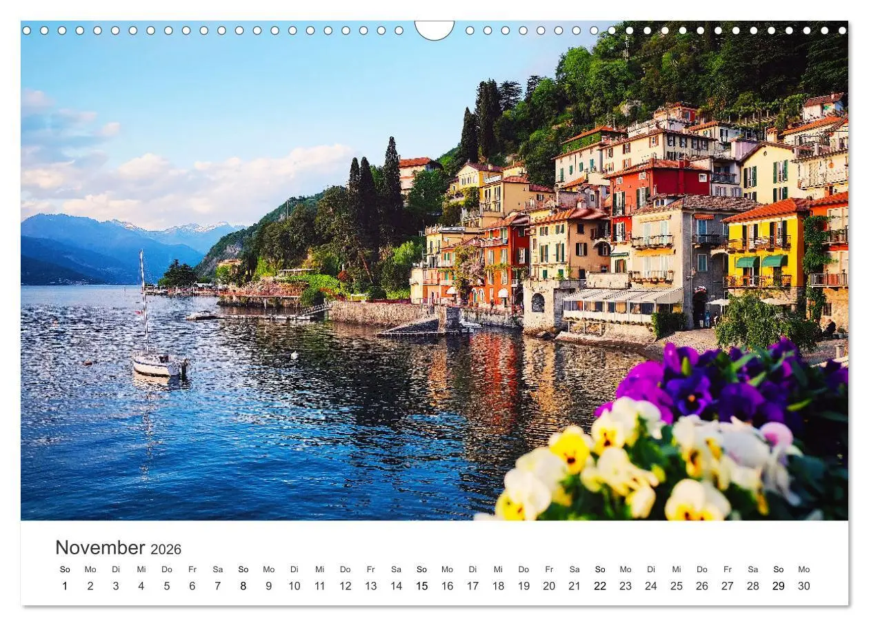Bild: 9783457643235 | Traumdestination Italien (Wandkalender 2026 DIN A3 quer), CALVENDO...