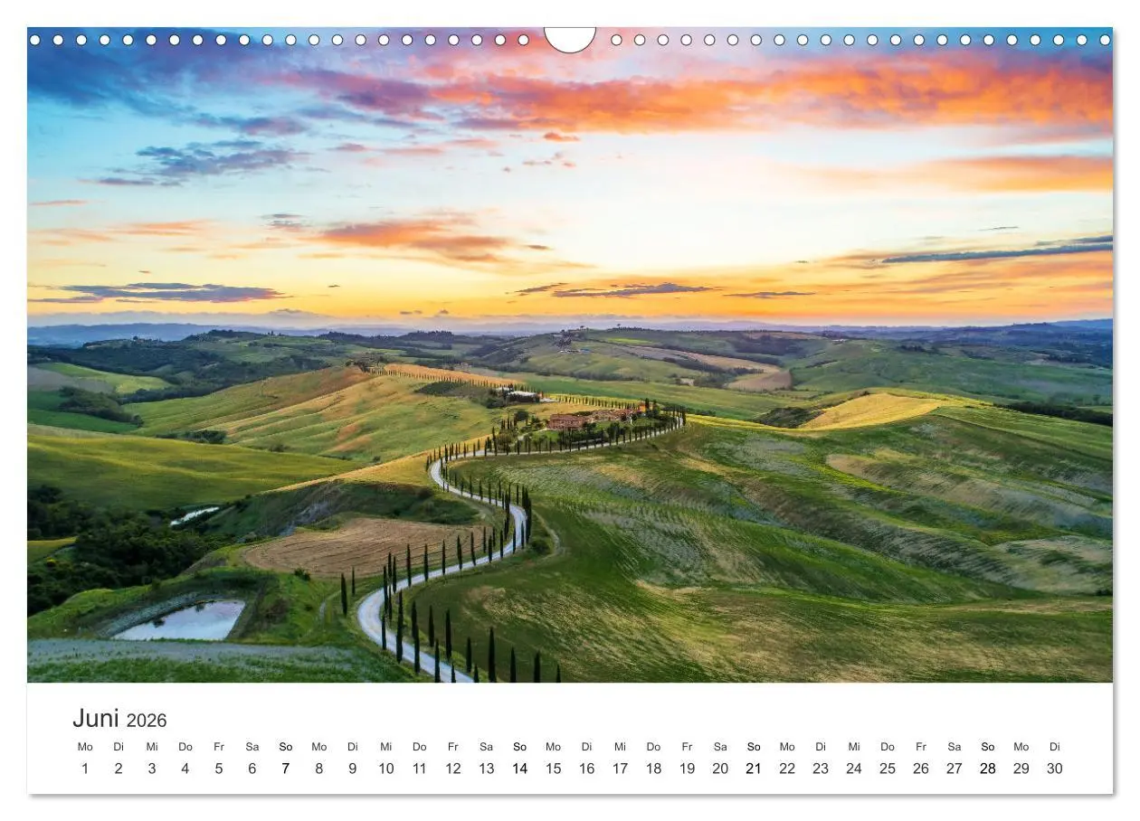 Bild: 9783457643235 | Traumdestination Italien (Wandkalender 2026 DIN A3 quer), CALVENDO...