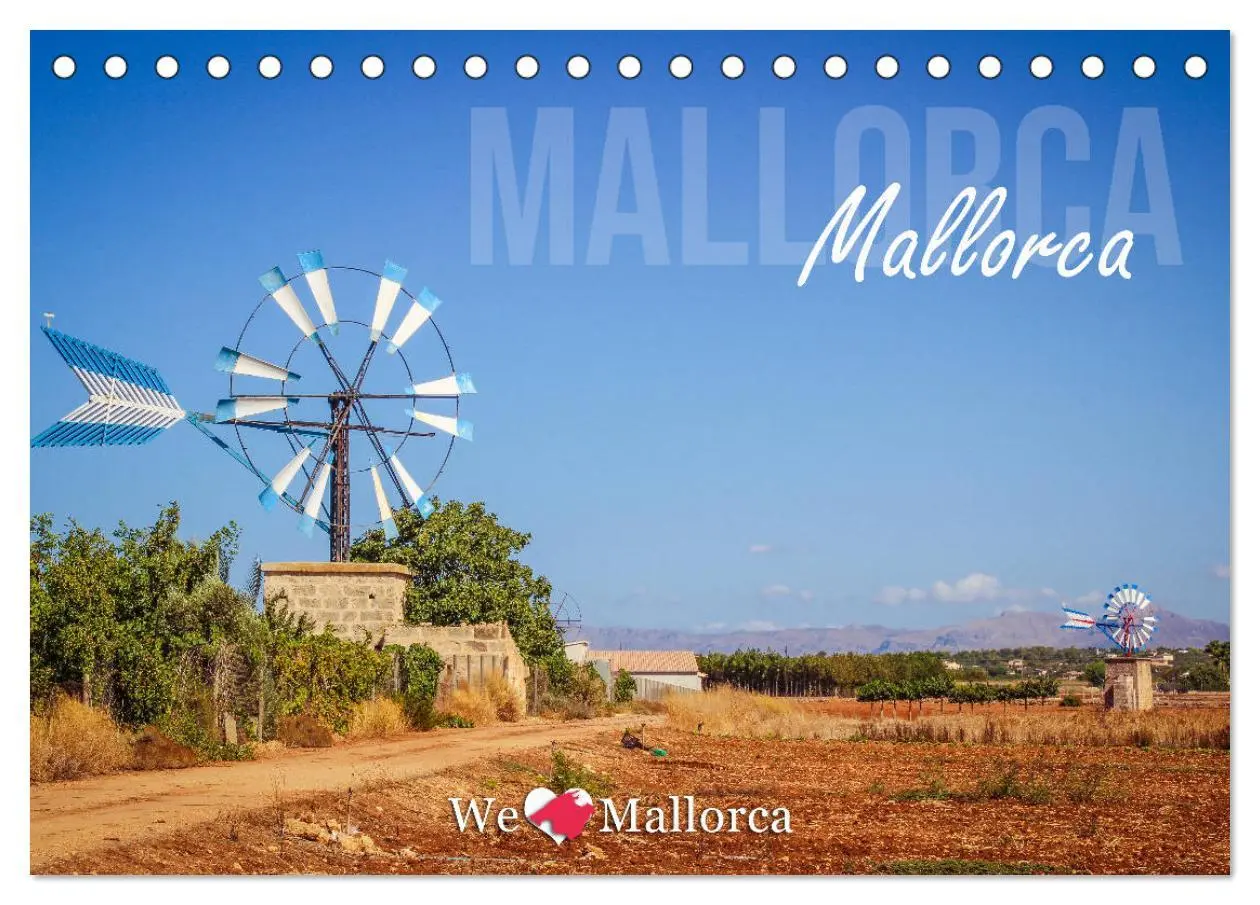 Cover: 9783457713235 | Mallorca, Mallorca (Tischkalender 2026 DIN A5 quer), CALVENDO...