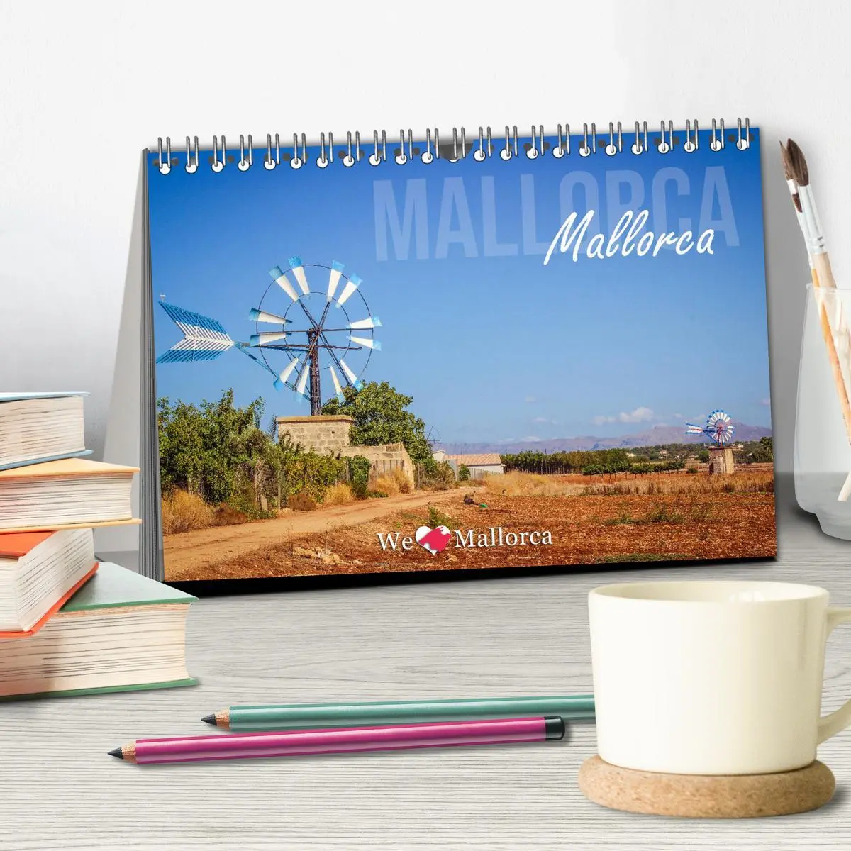 Bild: 9783457713235 | Mallorca, Mallorca (Tischkalender 2026 DIN A5 quer), CALVENDO...