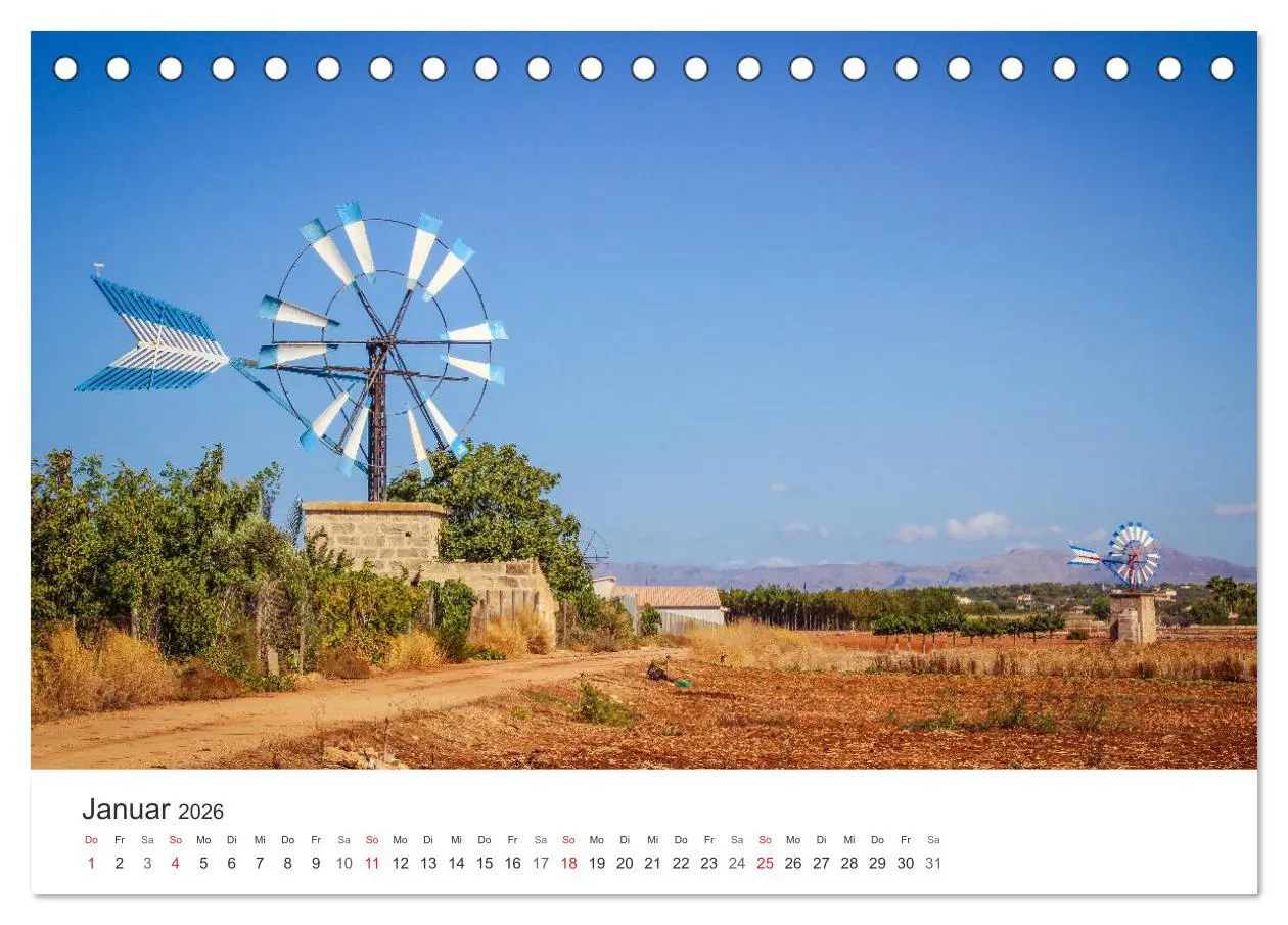 Bild: 9783457713235 | Mallorca, Mallorca (Tischkalender 2026 DIN A5 quer), CALVENDO...