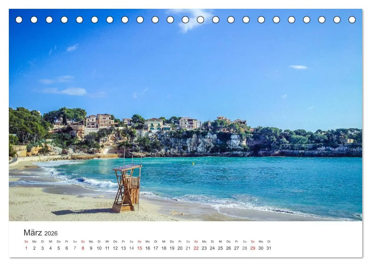 Bild: 9783457713235 | Mallorca, Mallorca (Tischkalender 2026 DIN A5 quer), CALVENDO...