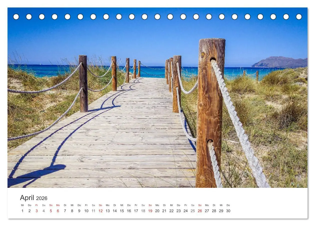 Bild: 9783457713235 | Mallorca, Mallorca (Tischkalender 2026 DIN A5 quer), CALVENDO...