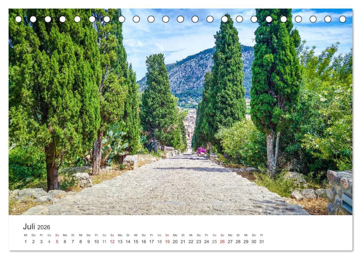 Bild: 9783457713235 | Mallorca, Mallorca (Tischkalender 2026 DIN A5 quer), CALVENDO...