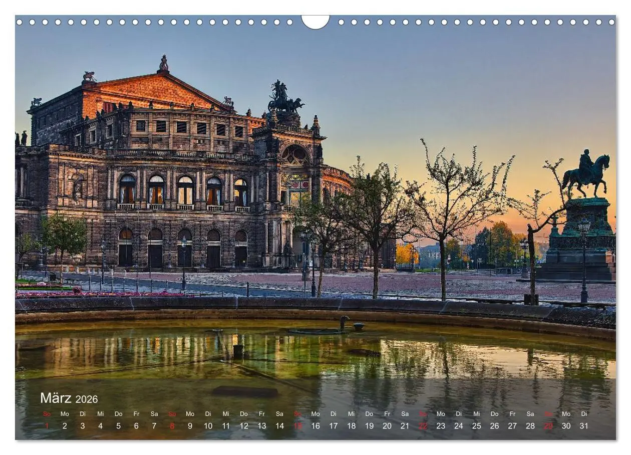 Bild: 9783516113235 | Dresden Bilder 2026 (Wandkalender 2026 DIN A3 quer), CALVENDO...
