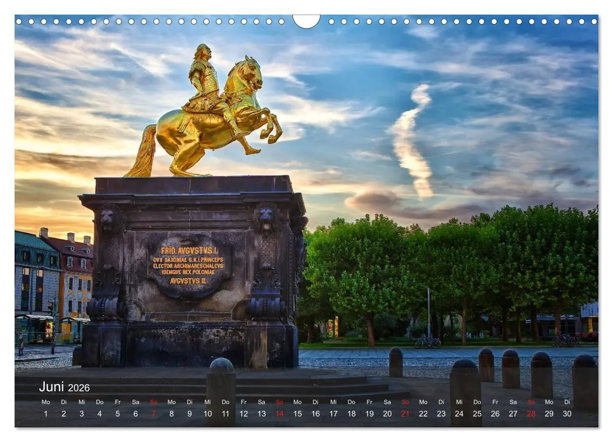 Bild: 9783516113235 | Dresden Bilder 2026 (Wandkalender 2026 DIN A3 quer), CALVENDO...