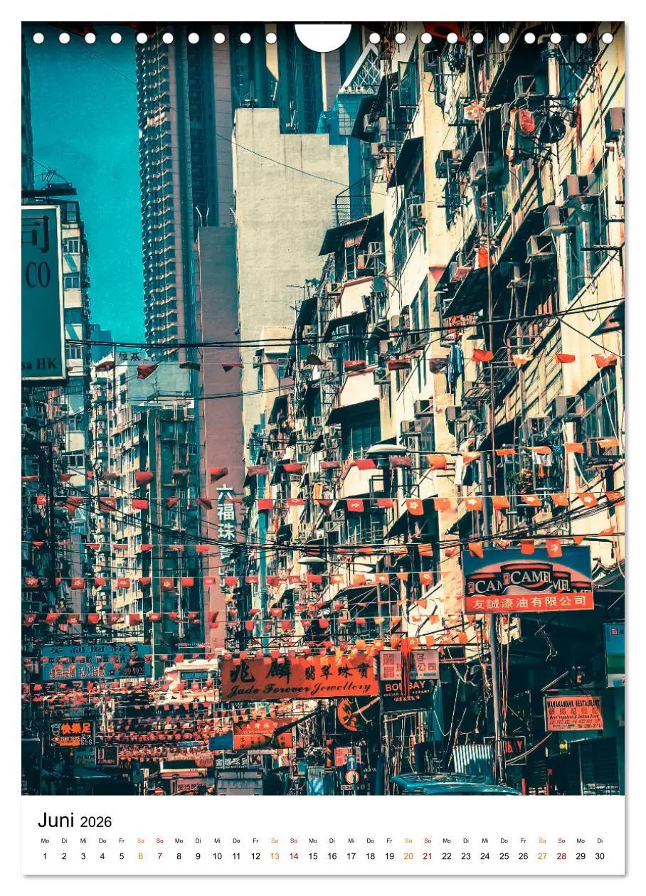 Bild: 9783516353235 | Hongkong Street live (Wandkalender 2026 DIN A4 hoch), CALVENDO...
