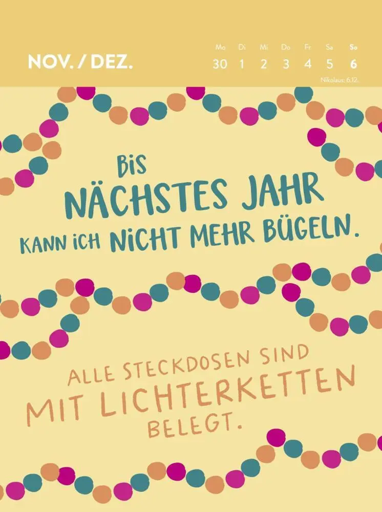 Bild: 4036442013335 | Wochenkalender 2026: Warum in die Ferne schweifen, wenn das Sofa...