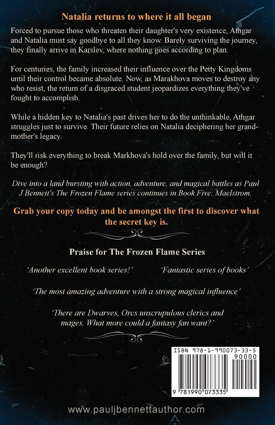 Rückseite: 9781990073335 | Maelstrom | An Epic Sword &amp; Sorcery Novel | Paul J Bennett | Buch