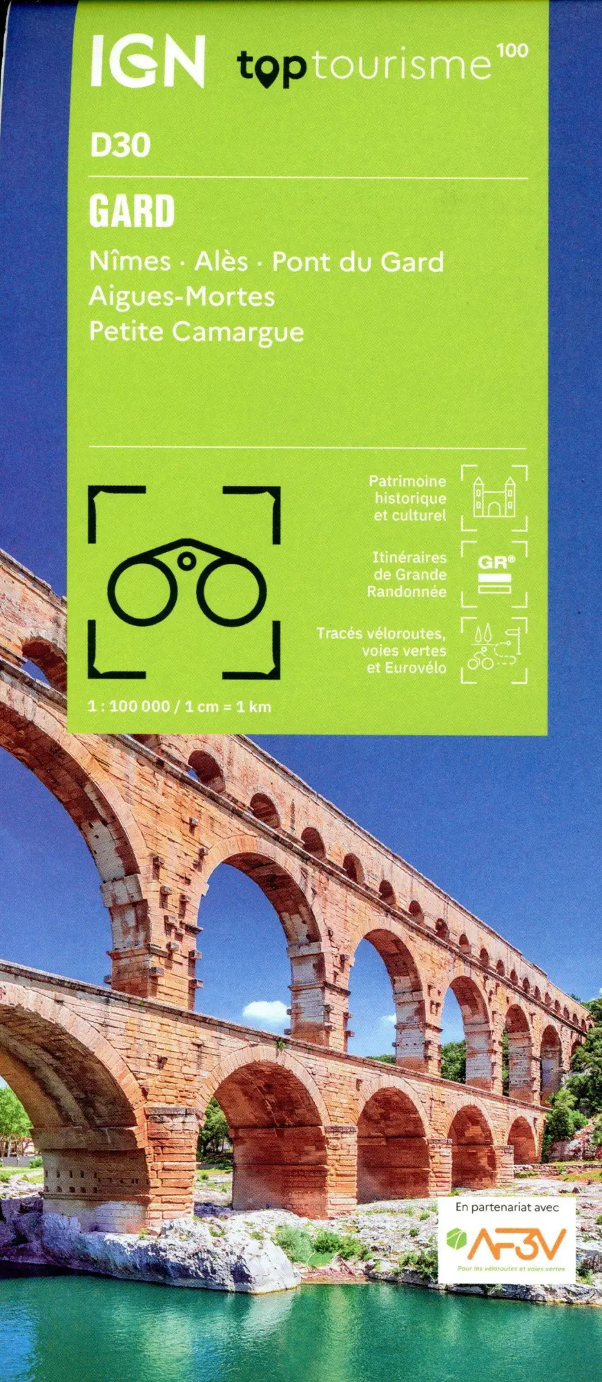 Cover: 9782758553335 | 30 Gard Nîmes alès | 1:100000 | (Land-)Karte | Französisch | 2024