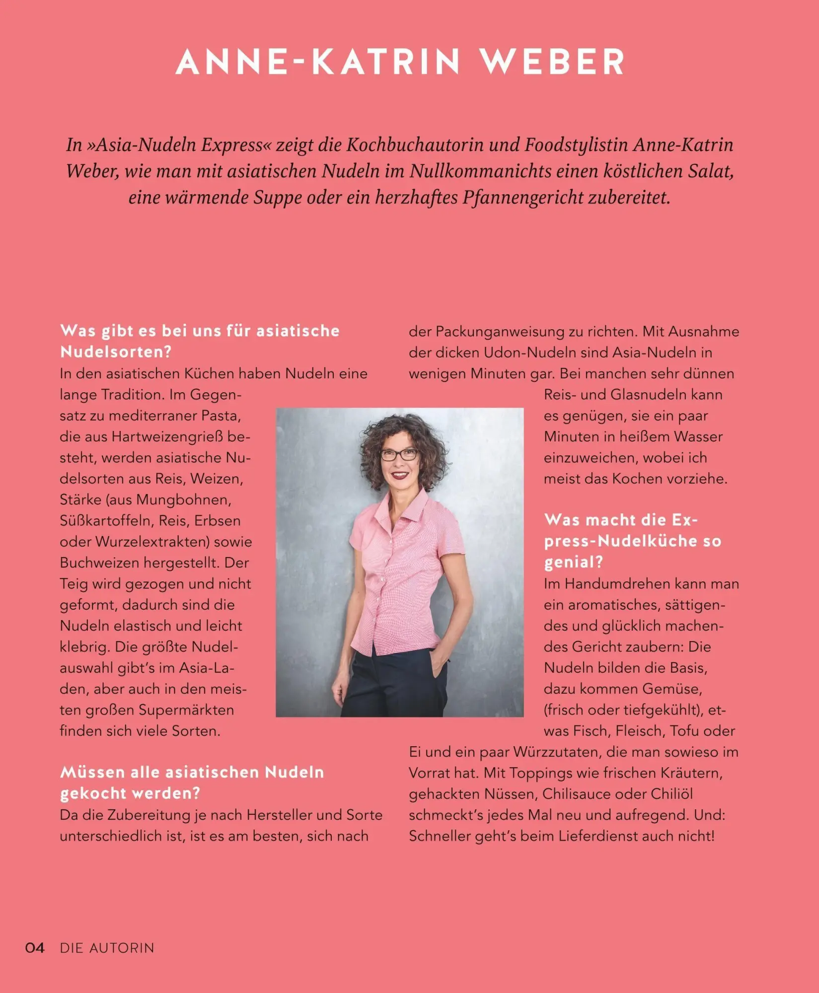 Bild: 9783758903335 | Asia-Nudeln Express | Anne-Katrin Weber | Taschenbuch | 64 S. | 2026