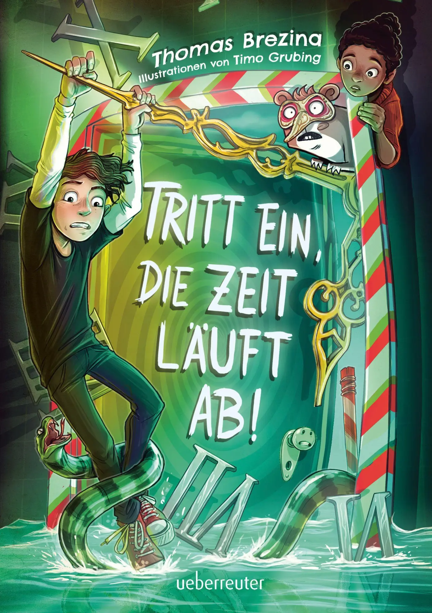 Cover: 9783764153335 | Tritt ein, die Zeit läuft ab! (Tritt ein!, Bd. 4) | Thomas Brezina