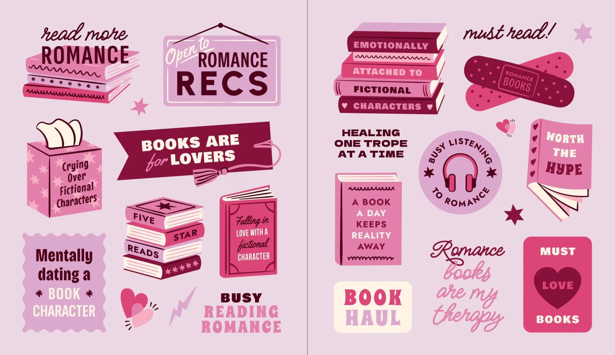 Bild: 9781523533435 | A Romance Reader's Sticker Book | Buch | Englisch | 2026