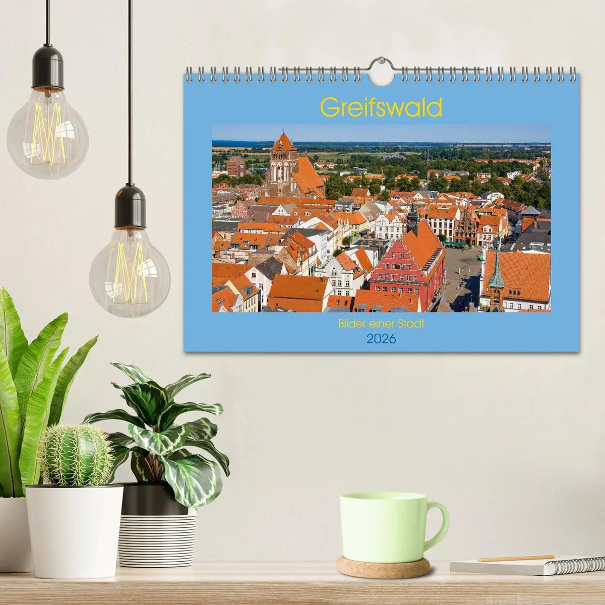 Bild: 9783457933435 | Greifswald, Bilder einer Stadt (Wandkalender 2026 DIN A4 quer),...
