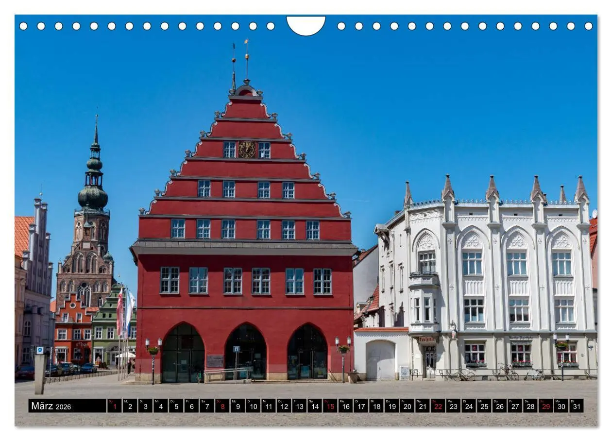 Bild: 9783457933435 | Greifswald, Bilder einer Stadt (Wandkalender 2026 DIN A4 quer),...