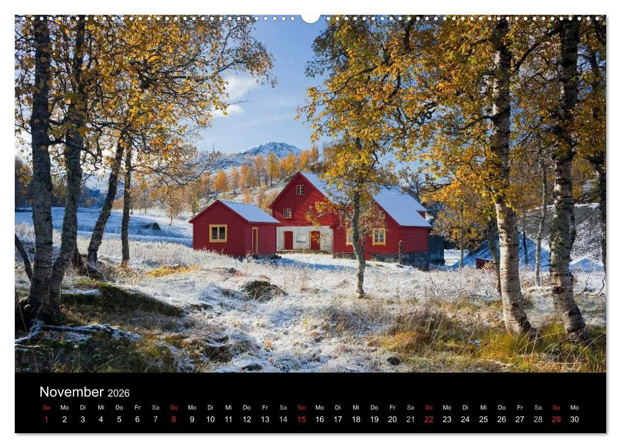 Bild: 9783516023435 | Traumziel Norwegen 2026 (Wandkalender 2026 DIN A2 quer), CALVENDO...
