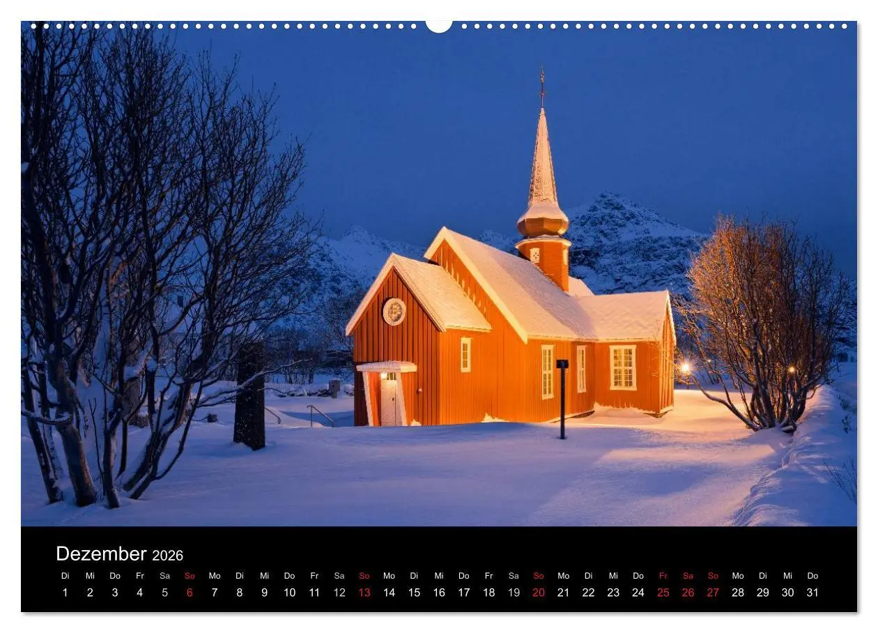 Bild: 9783516023435 | Traumziel Norwegen 2026 (Wandkalender 2026 DIN A2 quer), CALVENDO...