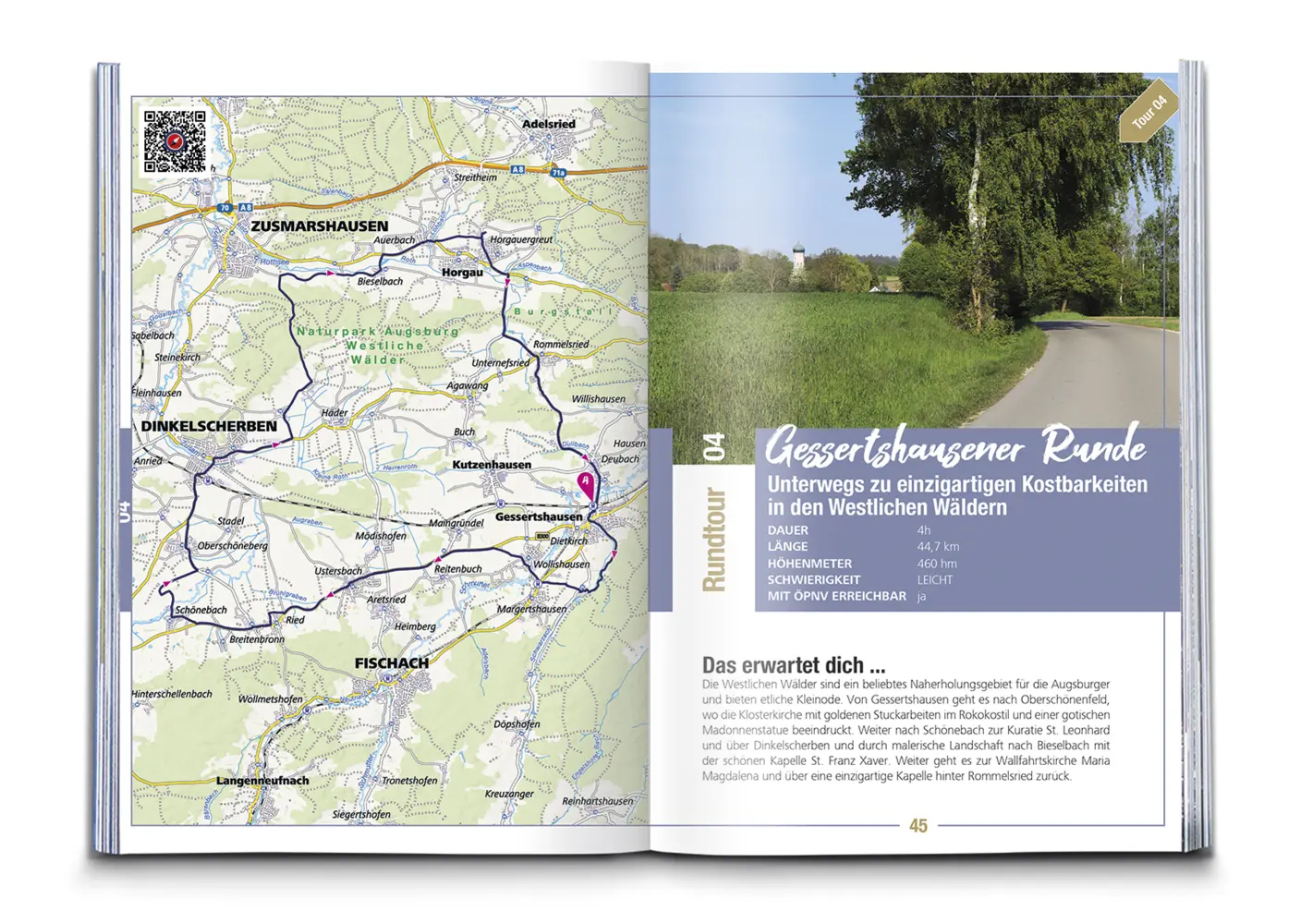 Rückseite: 9783991543435 | KOMPASS Radführer von Augsburg bis ins Allgäu | Taschenbuch | 216 S.