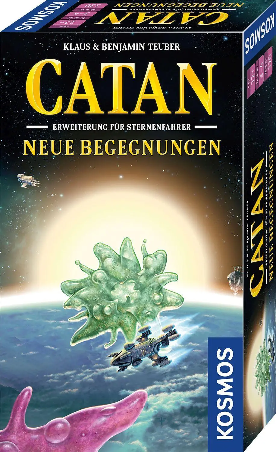 Cover: 4002051683535 | CATAN - Sternenfahrer Erweiterung - Neue Begegnungen | Spiel | Teuber