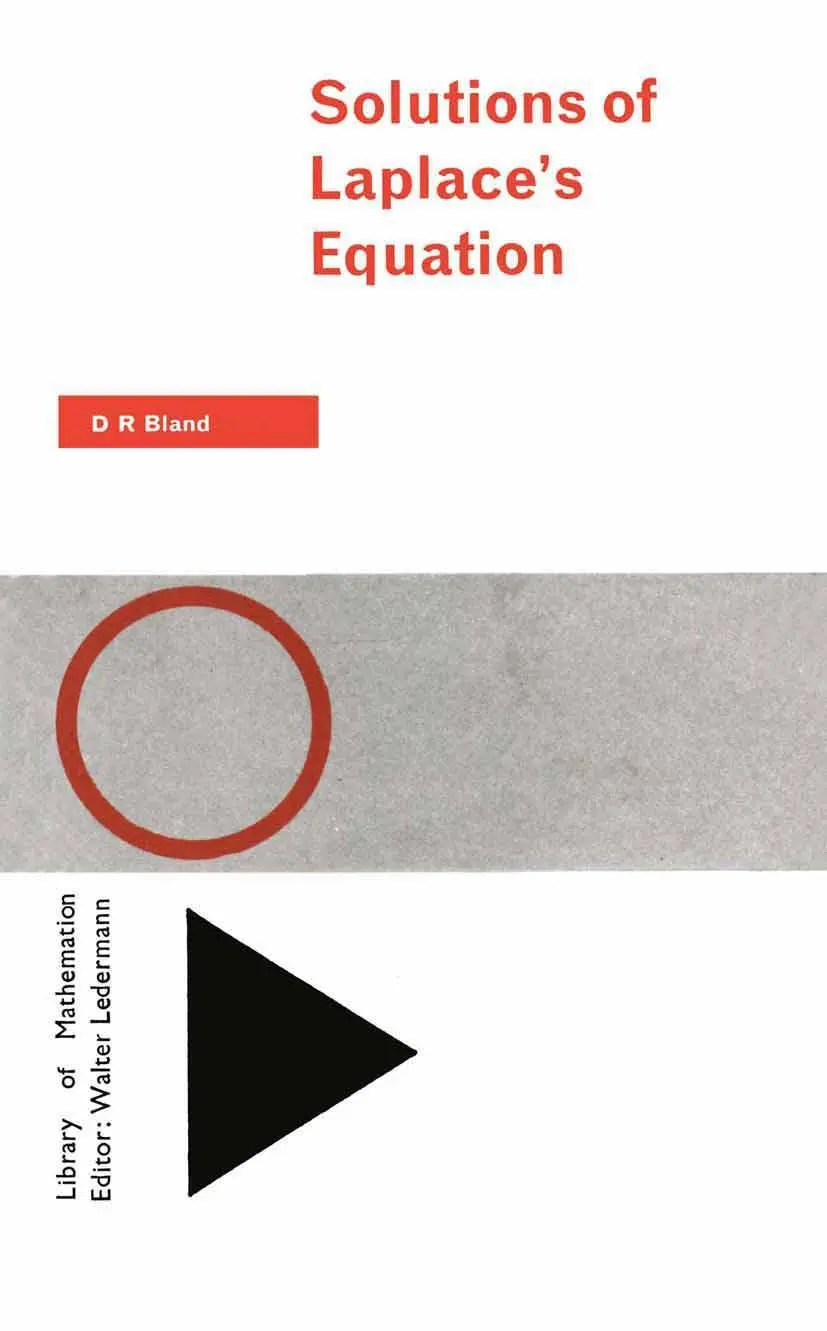 Cover: 9780710043535 | Solutions of Laplace's Equation | D. R. Bland | Taschenbuch | viii