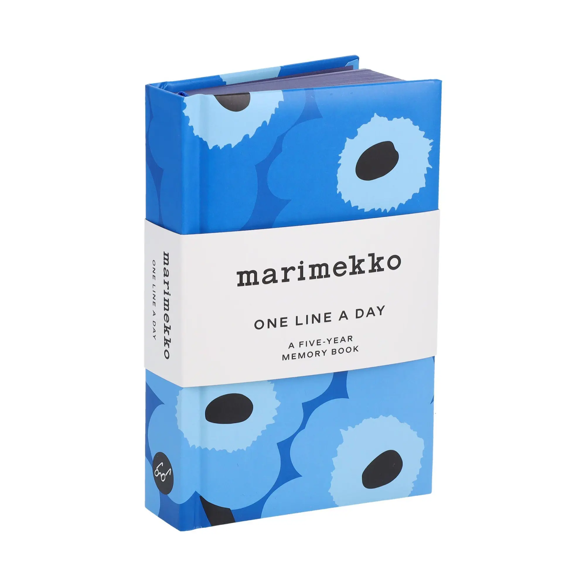Cover: 9781797243535 | Marimekko One Line a Day (Blue Unikko) | A Five-Year Memory Book