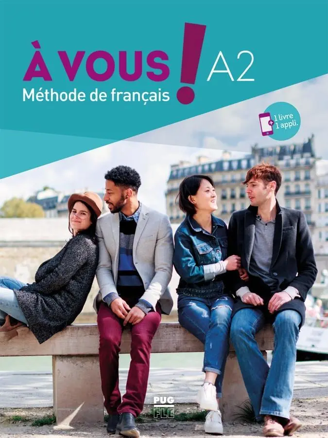 Cover: 9783191133535 | À vous ! A2. Kurs- und Arbeitsbuch + App | Méthode de français | Buch