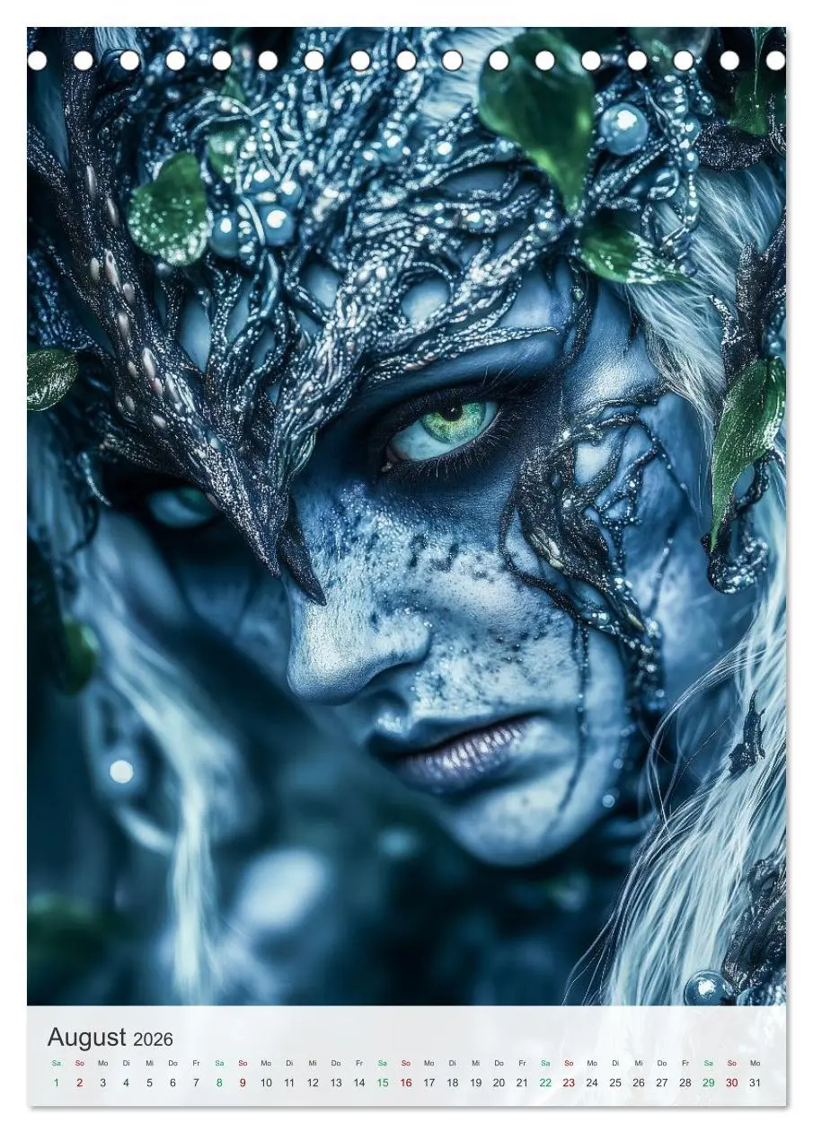 Bild: 9783457303535 | Nordische Mythologie (Tischkalender 2026 DIN A5 hoch), CALVENDO...
