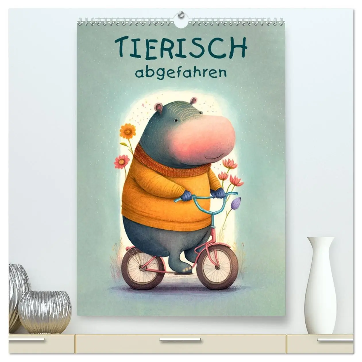 Cover: 9783516323535 | Tierisch abgefahren (hochwertiger Premium Wandkalender 2026 DIN A2...