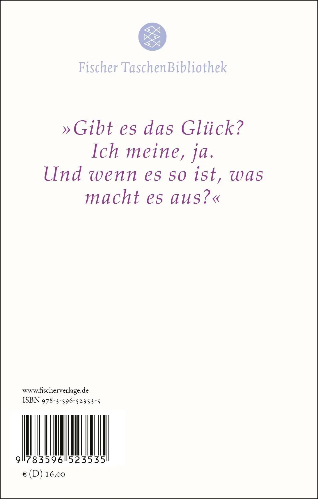 Rückseite: 9783596523535 | Das Buch vom Glücklichsein | Wege zu einem erfüllten Leben | Bucay
