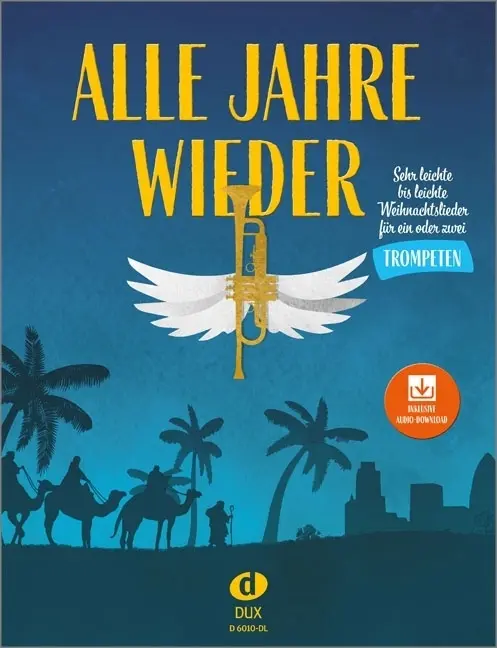 Cover: 9783868493535 | Alle Jahre wieder - Trompete mit Audio-Download | Uwe Sieblitz | Buch
