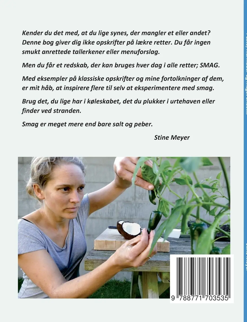 Rückseite: 9788771703535 | Pesto, marinader og meget andet... | Stine Meyer | Taschenbuch | 52 S.