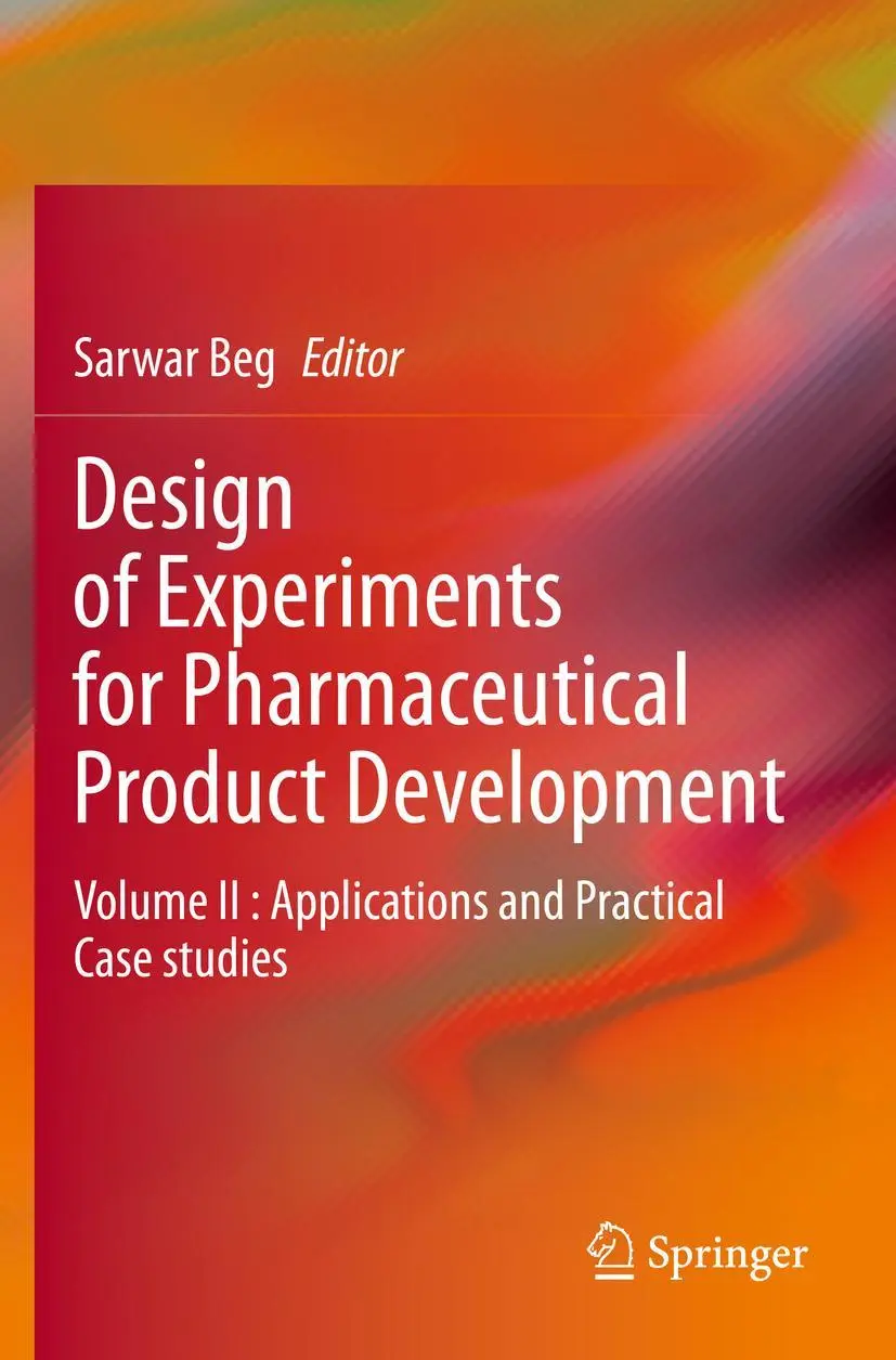 Cover: 9789813343535 | Design of Experiments for Pharmaceutical Product Development | Beg