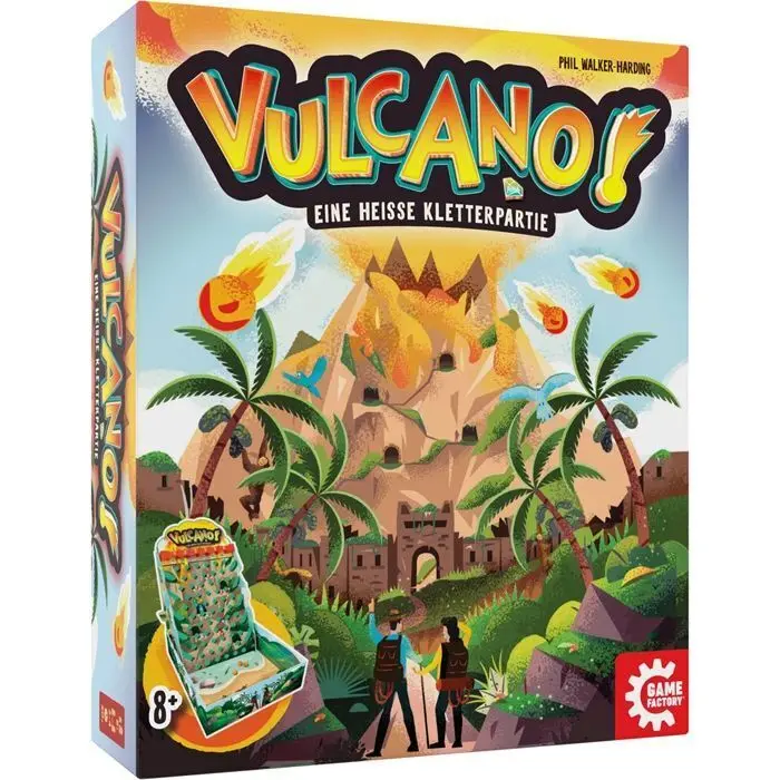 Cover: 7640142763635 | GAME FACTORY - Vulcano! | Spiel | Deutsch | 2025 | GAME FACTORY