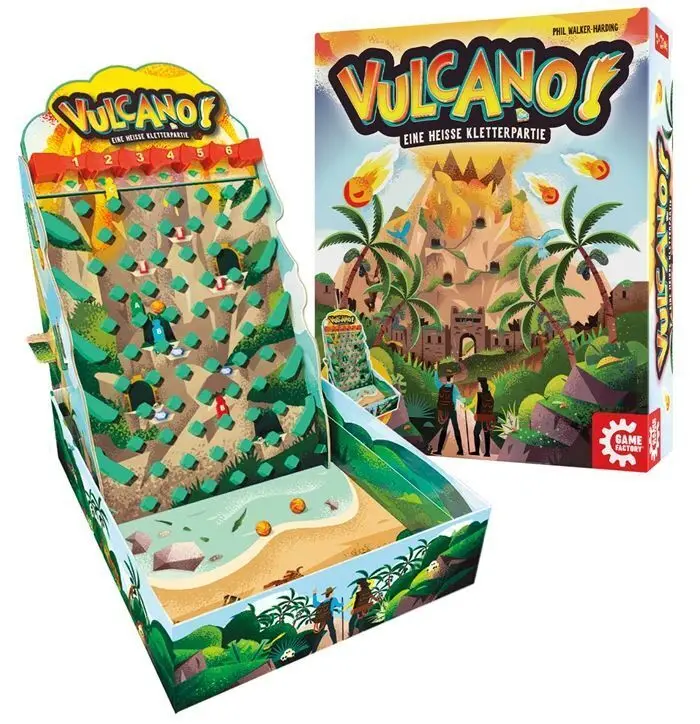 Bild: 7640142763635 | GAME FACTORY - Vulcano! | Spiel | Deutsch | 2025 | GAME FACTORY